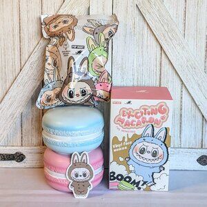 Authentic POP MART The Monsters Exciting Macaron Toffee Labubu - NIB